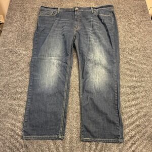 Levis 541 Athletic Taper Mens Blue Jeans 48x30 Medium Wash 18757-0003